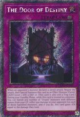 The Door of Destiny - RA04-EN240 - Platinum Secret Rare - 1st Edition